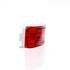 TL29202R by TRUCK-LITE - 21 Series, Incandescent, Red Rectangular, 2 Bulb, Marker Clearance Light, PC, 2 Screw, Male Pin, 12V