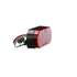 TL60556R by TRUCK-LITE - 60 Series LED, Red/Clear, Oval, 8 Diode, Stop/Turn/Tail & Back - Up, Grommet Mount, Hardwired, Fit 'N Forget S.S., 12V