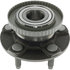Centric 406.61012E Wheel Bearing and Hub Assembly C-Tek Standard Hub and Bearing Assembly; With ABS Tone Ring