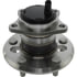 Centric 407.44001E Wheel Bearing and Hub Assembly C-Tek Standard Hub and Bearing Assembly; With Integral ABS