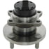 407.44007E by CENTRIC - C-Tek Standard Hub and Bearing Assembly; With Integral ABS