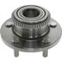 406.51014E by CENTRIC - C-Tek Standard Hub and Bearing Assembly; With ABS Tone Ring