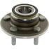 Centric 406.63000E Wheel Bearing and Hub Assembly C-Tek Standard Hub and Bearing Assembly; With ABS