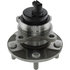 407.44002E by CENTRIC - C-Tek Standard Hub and Bearing Assembly; With Integral ABS