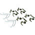 Centric 301.05520 Disc Brake Pad Set Centric Premium Ceramic Brake Pads with Shims and Hardware