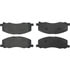 300.15580 by CENTRIC - Centric Premium Semi-Metallic Brake Pads with Shims and Hardware
