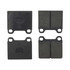301.00960 by CENTRIC - Centric Premium Ceramic Brake Pads with Shims