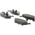 301.07680 by CENTRIC - Centric Premium Ceramic Brake Pads with Shims and Hardware