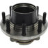 402.65017E by CENTRIC - C-Tek Standard Hub and Bearing Assembly; With Integral ABS