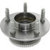 406.61001E by CENTRIC - C-Tek Standard Hub and Bearing Assembly; With ABS Tone Ring