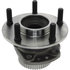 406.67000E by CENTRIC - C-Tek Standard Hub and Bearing Assembly; With ABS Tone Ring