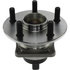 407.44011E by CENTRIC - C-Tek Standard Hub and Bearing Assembly; With Integral ABS