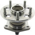 407.44009E by CENTRIC - C-Tek Standard Hub and Bearing Assembly; With Integral ABS