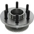 406.67001E by CENTRIC - C-Tek Standard Hub and Bearing Assembly; With ABS Tone Ring