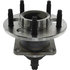 407.62008E by CENTRIC - C-Tek Standard Hub and Bearing Assembly; With Integral ABS