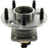 407.62001E by CENTRIC - C-Tek Standard Hub and Bearing Assembly; With Integral ABS