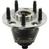 407.62010E by CENTRIC - C-Tek Standard Hub and Bearing Assembly; With Integral ABS