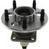 407.62011E by CENTRIC - C-Tek Standard Hub and Bearing Assembly; With Integral ABS