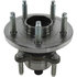 407.61001E by CENTRIC - C-Tek Standard Hub and Bearing Assembly; With Integral ABS