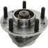 407.66002E by CENTRIC - C-Tek Standard Hub and Bearing Assembly; With Integral ABS