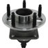 407.62025E by CENTRIC - C-Tek Standard Hub and Bearing Assembly; With Integral ABS