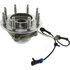 407.66004E by CENTRIC - C-Tek Standard Hub and Bearing Assembly; With Integral ABS
