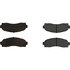 300.08331 by CENTRIC - Centric Premium Semi-Metallic Brake Pads with Shims and Hardware
