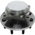 407.67003E by CENTRIC - C-Tek Standard Hub and Bearing Assembly; With Integral ABS