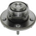 Centric 407.63002E Wheel Bearing and Hub Assembly C-Tek Standard Hub and Bearing Assembly; With Integral ABS