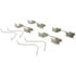 Centric 301.09142 Disc Brake Pad Set Centric Premium Ceramic Brake Pads with Shims and Hardware