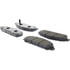 Centric 300.14010 Disc Brake Pad Set Centric Premium Semi-Metallic Brake Pads with Shims and Hardware