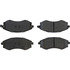 300.07002 by CENTRIC - Centric Premium Semi-Metallic Brake Pads with Shims and Hardware