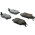 301.18460 by CENTRIC - Centric Premium Ceramic Brake Pads with Shims and Hardware