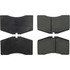 Centric 300.05940 Disc Brake Pad Set Centric Premium Semi-Metallic Brake Pads with Shims