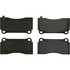Centric 300.09680 Disc Brake Pad Set Premium Semi-Metallic Brake Pads with Shims and Hardware