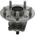 407.44036E by CENTRIC - C-Tek Standard Hub and Bearing Assembly; With Integral ABS