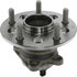 407.44035E by CENTRIC - C-Tek Standard Hub and Bearing Assembly; With Integral ABS