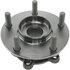 401.45001E by CENTRIC - C-Tek Standard Hub and Bearing Assembly; With ABS Tone Ring / Encoder