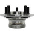 406.63008E by CENTRIC - C-Tek Standard Hub and Bearing Assembly; With ABS Tone Ring