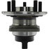 407.44011E by CENTRIC - C-Tek Standard Hub and Bearing Assembly; With Integral ABS