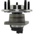 407.62019E by CENTRIC - C-Tek Standard Hub and Bearing Assembly; With Integral ABS