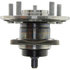 407.44023E by CENTRIC - C-Tek Standard Hub and Bearing Assembly; With Integral ABS