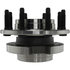 402.66014E by CENTRIC - C-Tek Standard Hub and Bearing Assembly; With Integral ABS