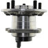 407.44018E by CENTRIC - C-Tek Standard Hub and Bearing Assembly; With Integral ABS