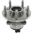 407.61003E by CENTRIC - C-Tek Standard Hub and Bearing Assembly; With Integral ABS