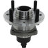 407.48000E by CENTRIC - C-Tek Standard Hub and Bearing Assembly; With Integral ABS