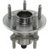 407.61002E by CENTRIC - C-Tek Standard Hub and Bearing Assembly; With Integral ABS