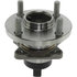 407.44007E by CENTRIC - C-Tek Standard Hub and Bearing Assembly; With Integral ABS