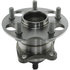 407.44003E by CENTRIC - C-Tek Standard Hub and Bearing Assembly; With Integral ABS