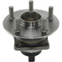 407.44012E by CENTRIC - C-Tek Standard Hub and Bearing Assembly; With Integral ABS